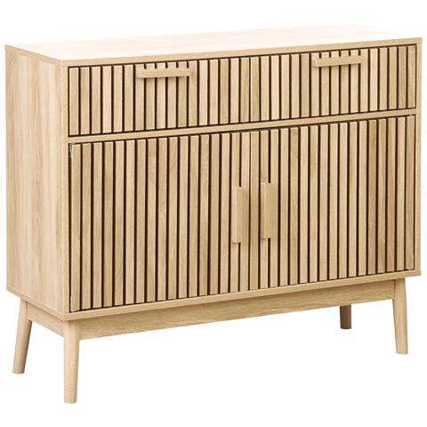 Credenza A 2 Ante Lynwood Marrone Chiaro - Foto 2