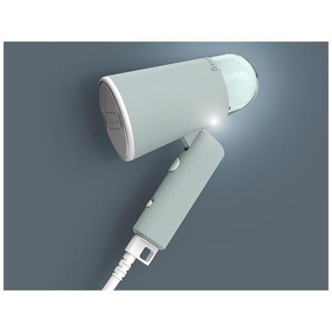 Origin Travel DT1034 Vapore per indumenti portatile 0,07 L 1200 W Verde chiaro, Bianco - Foto 2