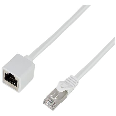 CQX031S cavo di rete Bianco 1 m Cat6a S /FTP (S-STP) - Foto 1