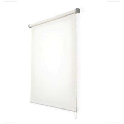 Roll-up - Tenda A Rullo Filtrante Traslucida Colore Bianco Neve - 120x250cm - Foto 1