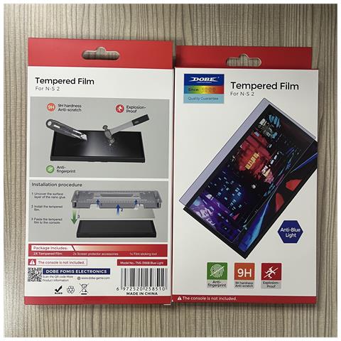 Protezione Schermo In Vetro Temperato Anti Luce Blu Per Switch 2 - Foto 7