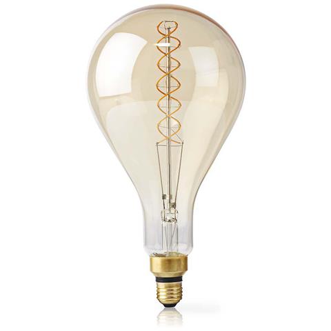 E27 A160 5w 280lm 2000k Dimmerabile Lampadina A Filamento Di Vetro Vintage Led, Trasparente - Foto 1