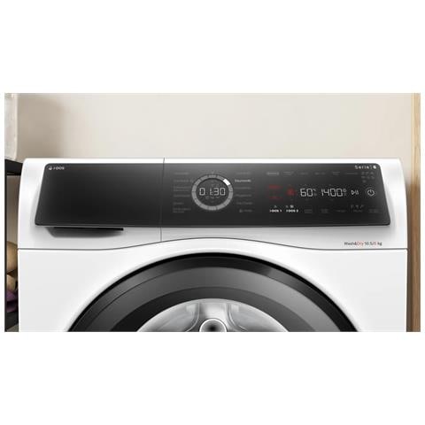 Serie 8 WNC254A40 Lavasciuga Libera installazione Caricamento frontale Bianco Display in Tedesco - Foto 9