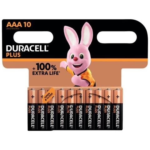 Confezione Di 10 Batterie Alcaline Aaa Lr03 1,5 V Per Uso Intensivo, - Foto 2