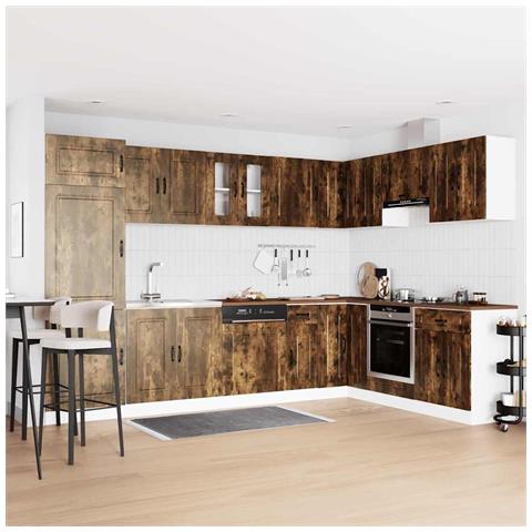 Mobile da cucina Kalmar 2 pcs Marrone 80 x 46 x 81.5 cm - Foto 2