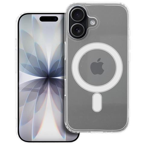 Clear Mag Mid Custodia Tpu Cover Case Compatibile Con Magsafe Per Apple Iphone 17 - Foto 5