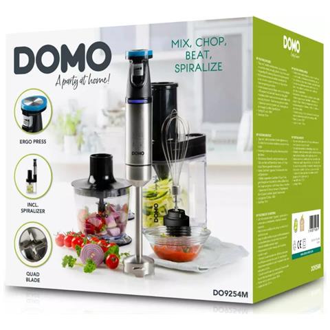 Frullatore A Immersione Multifunzione In Acciaio Inox Da 800 W - Do9254m - Foto 4