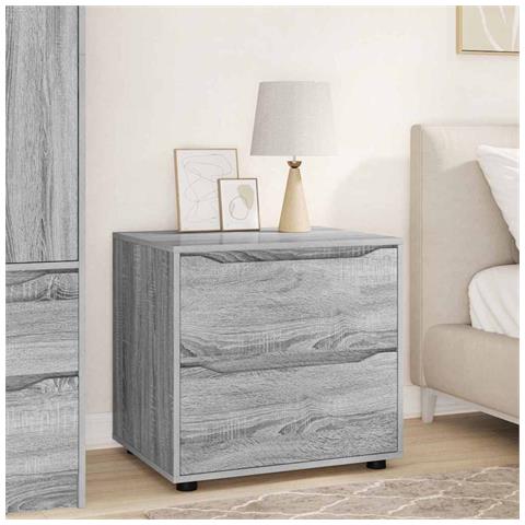 Armadio Grigio Sonoma 60 x 48 x 57 cm Legno multistrato - Foto 2