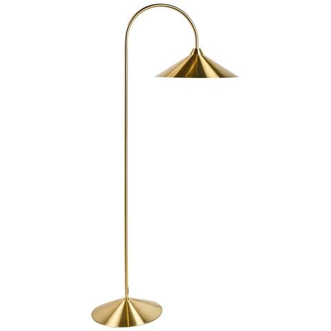 Lampada Da Pavimento Savegre Metallo Oro - Foto 2