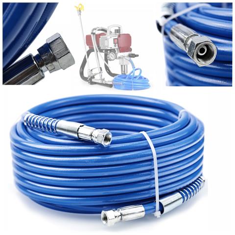 Tubo Alta Pressione Per Verniciatura 30m - Tpu, 228 Bar | Filettatura 1/4"", Flessibile E Durevole | Compatibile Con Vari Tipi Di Vernici - Foto 1