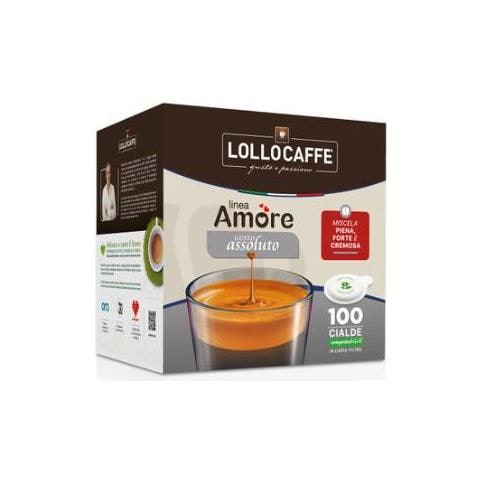 Lollo Caffe 32315204960, Cialde caffè, Espresso, 7,5 g, Universale, 100 tazze, 5/5 - Foto 1