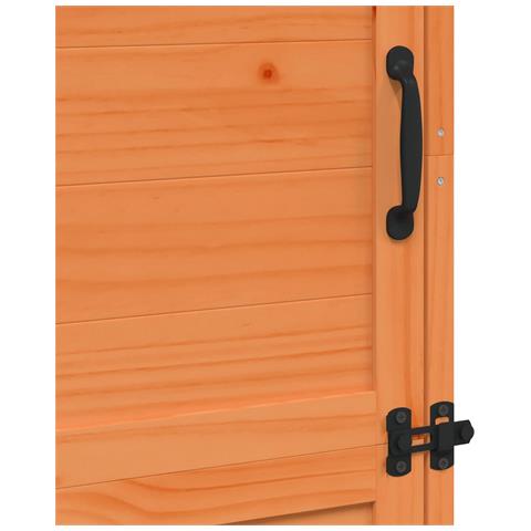 Capanno da Giardino Marrone 59,5 x 56 x 176,5 cm - Foto 9