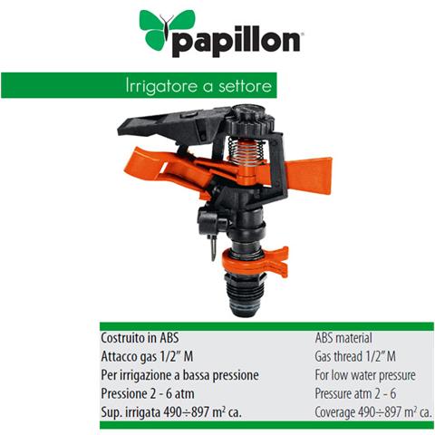 Irrigatore a settore in Abs Attacco 1/2 M superficie irrigata 490 - 897 mq - Foto 2