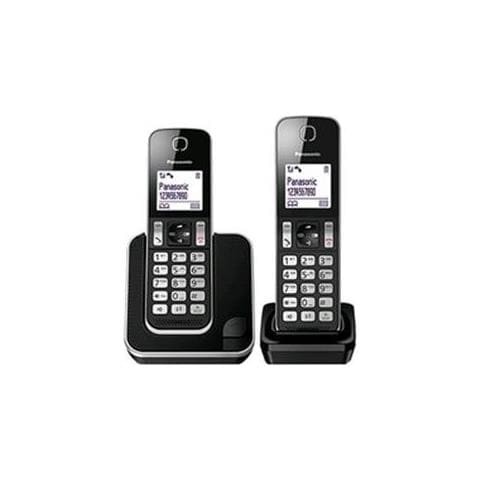 KX-TGD312JTB Cordless Dect Duo con aggiuntivo colore Nero - Foto 1