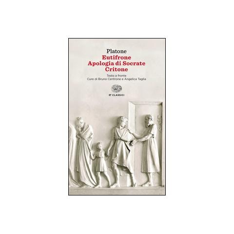 Platone - Eutifrone-apologia Di Socrate-critone. Testo Greco A Fronte - Foto 2