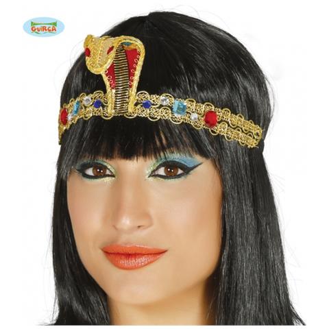 Copricapo Dorato Cleopatra - Foto 1