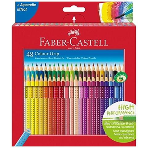 conf. 48 matite colorate colour grip Faber Castell 112449 - Foto 1