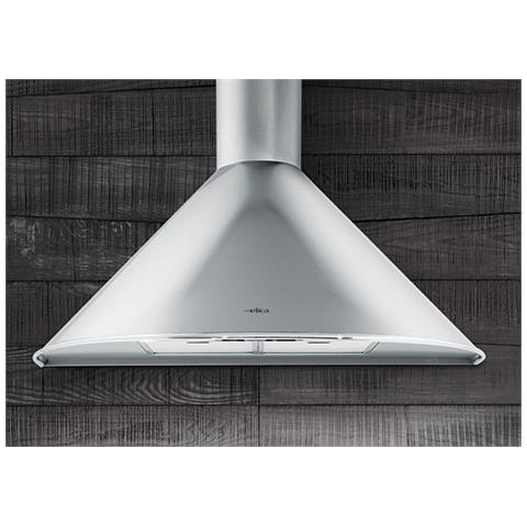 Elica cappa a parete 90cm acciaio inox tonda ix f / 90 2937999a ... Cappe in acciaio inox