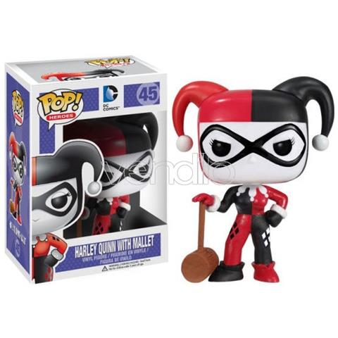 Figura Pop DC Comics Harley Quinn con Martello 10 cm - Foto 2