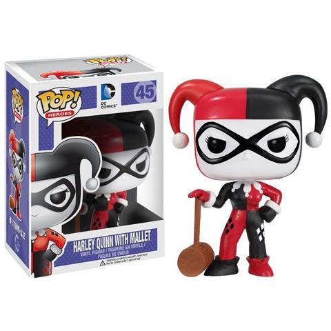 Figura Pop DC Comics Harley Quinn con Martello 10 cm - Foto 3
