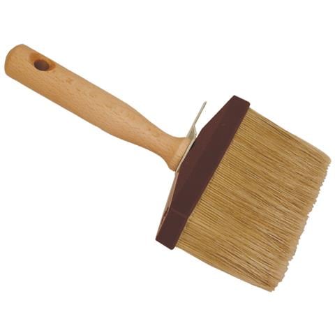 Plafonetta Con Setola Mista Con Tavoletta In Polipropilene, Manico In Legno Trattato E Linguetta Per Appoggiare Al Secchio. Misura Cm. 10x3 - Foto 1