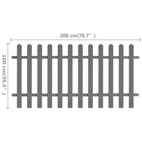 Staccionata in WPC 200x100 cm - Foto 5