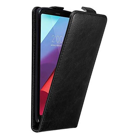 Custodia Compatibile Con Lg G6 In Nero Di Notte - Coperchio Protettivo In Design Flip Con Chiusura Magnetica - Foto 1