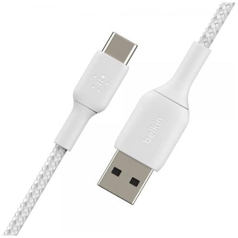 Cavo Intrecciato Da Usb-c A Usb-a 1m - Bianco - Foto 2