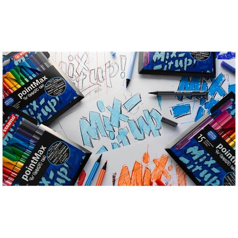 pointMax - Fineliner Premium - Astuccio da 24 - Colori assortiti - Foto 7