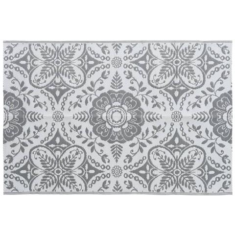 Tappeto Da Esterni Grigio Chiaro 120x180 Cm In Pp - Foto 2