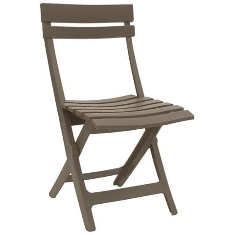 Grosfillex Sedia Pieghevole Miami - Taupe - Foto 1