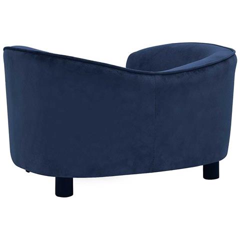 Divano per Cani Blu 69x49x40 cm in Peluche - Foto 2