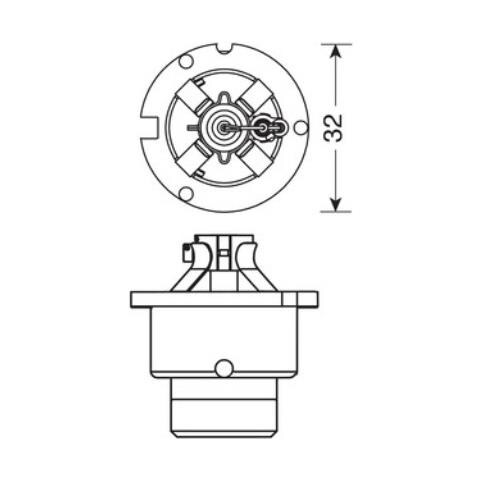 Xenarc Original, Xeno, Luce diurna, P32d-5, Scatola - Foto 5