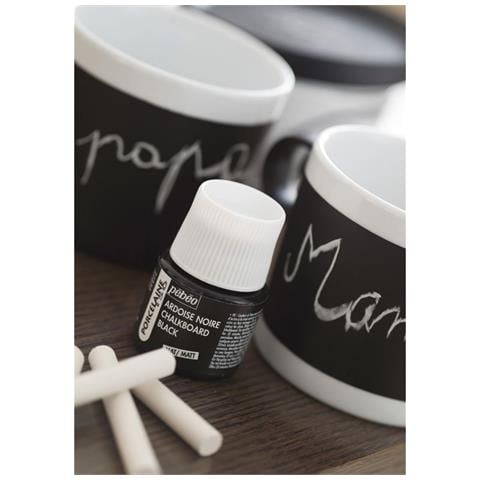 Idropittura Per Porcellana - Ardesia - 45 Ml - Foto 1