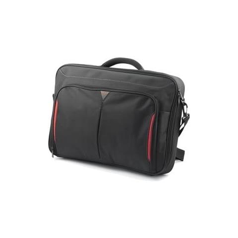 Classic+ 45,7 Cm (18'') Valigetta Ventiquattrore Nero, Rosso - Foto 1