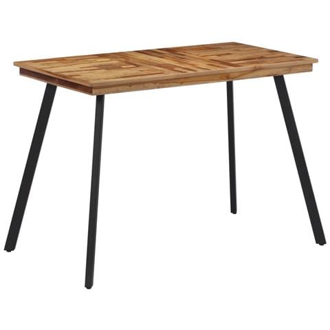 Tavolo Da Pranzo 120x62x76 Cm In Legno Massello Di Teak - Foto 1