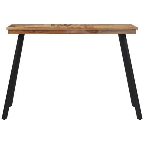 Tavolo Da Pranzo 120x62x76 Cm In Legno Massello Di Teak - Foto 2