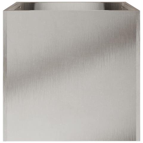 Fioriera Argento 32x30x29 cm in Acciaio Inox - Foto 10