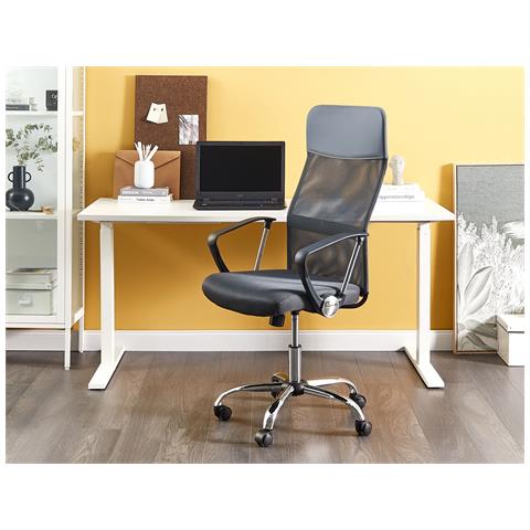 Sedia Da Ufficio Design Grigio - Foto 1