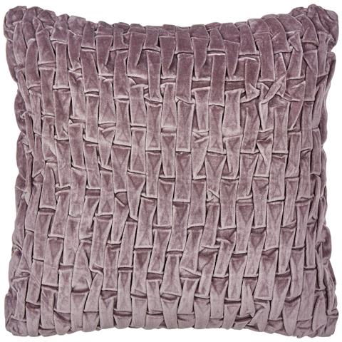 Cuscino Decorativo Chirita Velluto 45 X 45 Cm Tinta Unita Viola - Foto 2