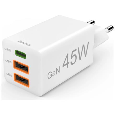 00201995 Caricabatterie per dispositivi mobili Smartphone Bianco AC Ricarica rapida Interno, Esterno - Foto 1