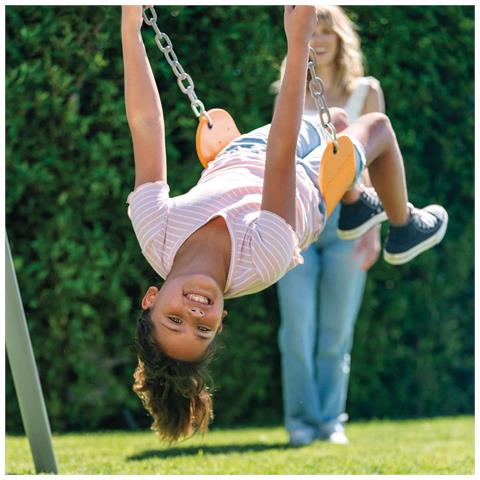 Altalena Da Giardino In Acciaio 2in1 Con Seggiolini Intercambiabili Per Bambini 3-10 Anni Intex 44114 - Foto 2