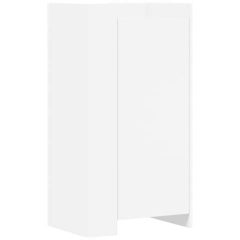 Scarpiera Bianca 52x37,5x100 cm in Legno Multistrato - Foto 2