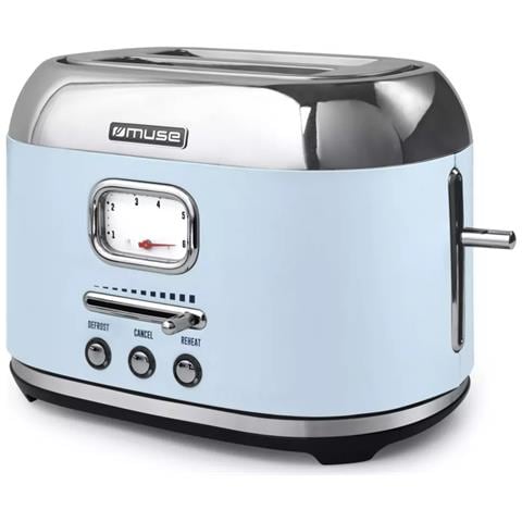 Tostapane MS-120VB Capacita 2 fette Potenza 1000 W Colore Blu - Foto 1