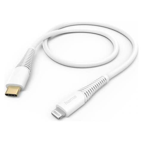 00139541 Cavo Usb 1,5 M Usb 2.0 Usb C Lightning Bianco - Foto 1