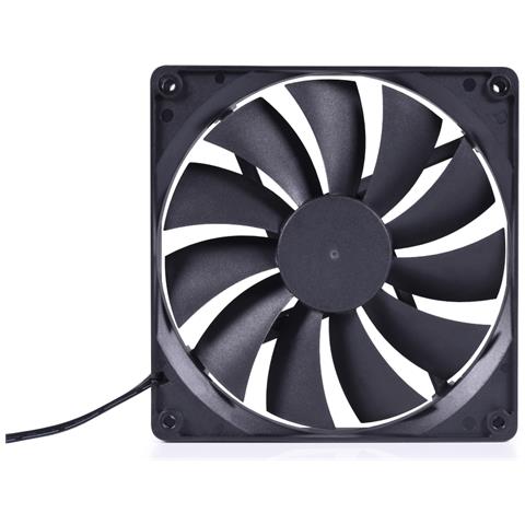 24853 sistema di raffreddamento per computer Case per computer Ventilatore 14 cm Nero 1 pz - Foto 1