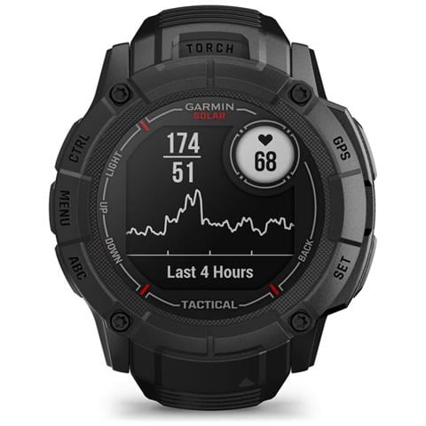 Instinct 2X Solar Tactical Edition 2,79 cm (1.1") MIP 50 mm Digitale 176 x 176 Pixel Touch screen Nero GPS (satellitare) - Foto 2