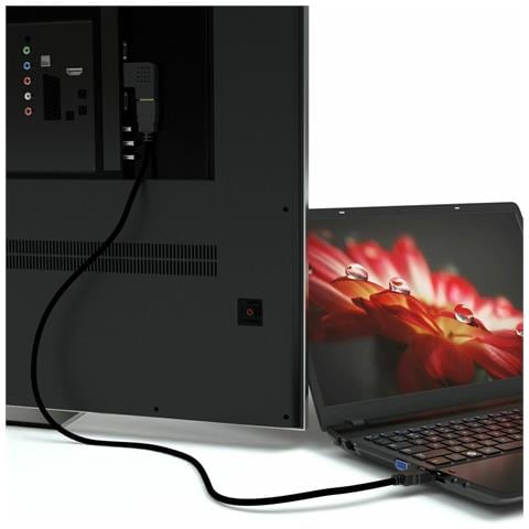 Adattatore HDMI Maschio / Femmina Angolato 90° (IADAP HDMI-R) - Foto 2