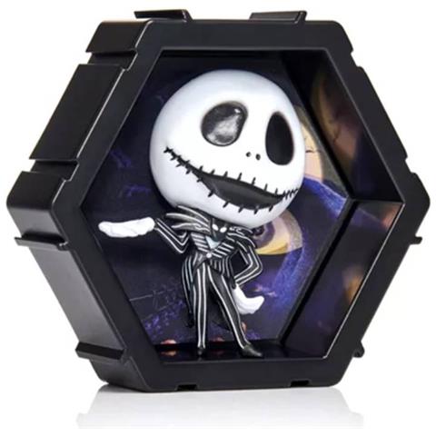 Figura Decorativa Collegabile Di Jack Skellington Effetto 4d, Nero - Foto 1