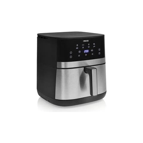 182474 Singolo 7 L Indipendente 2300 W Friggitrice ad aria calda Nero, Acciaio inox - Foto 1